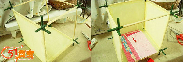 旧筷子怎么用来做漂亮的中国风纸扎灯笼